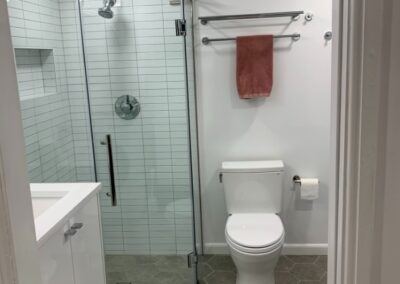 basement bathroom renovation services in Arlington
